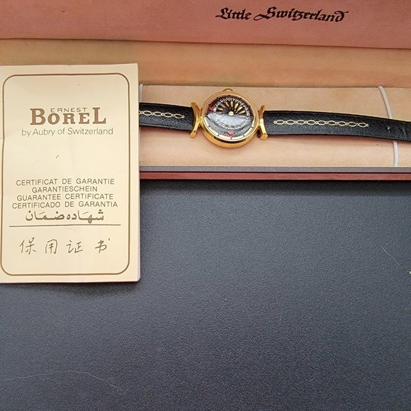 Ernest Borel Kaleidoscope Vintage Cocktail Ladies Watch - Picture 8 of 10